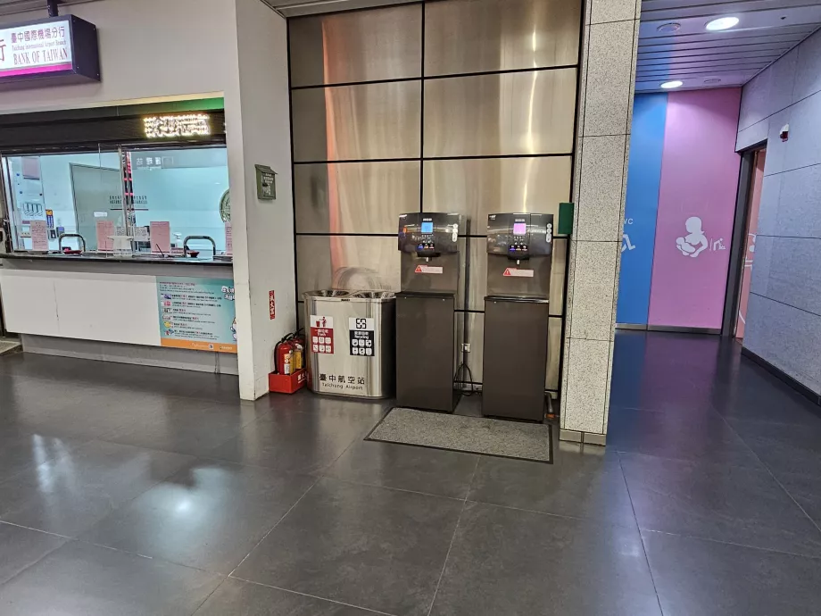 Dricksvatten på Taichung Airport