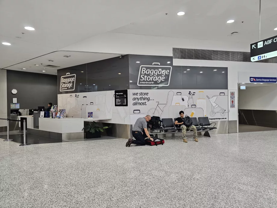 Bagageförvaring, Terminal 1