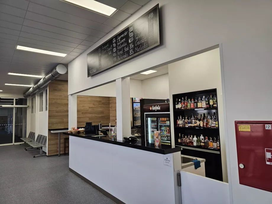 Bar efter säkerhetskontroll