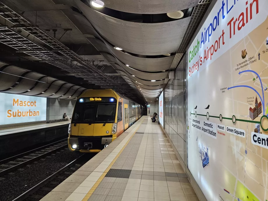 Tåg till Sydney Airport