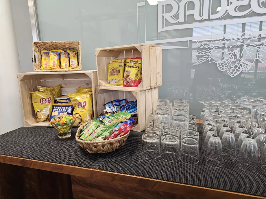 Godis, chips och salta snacks