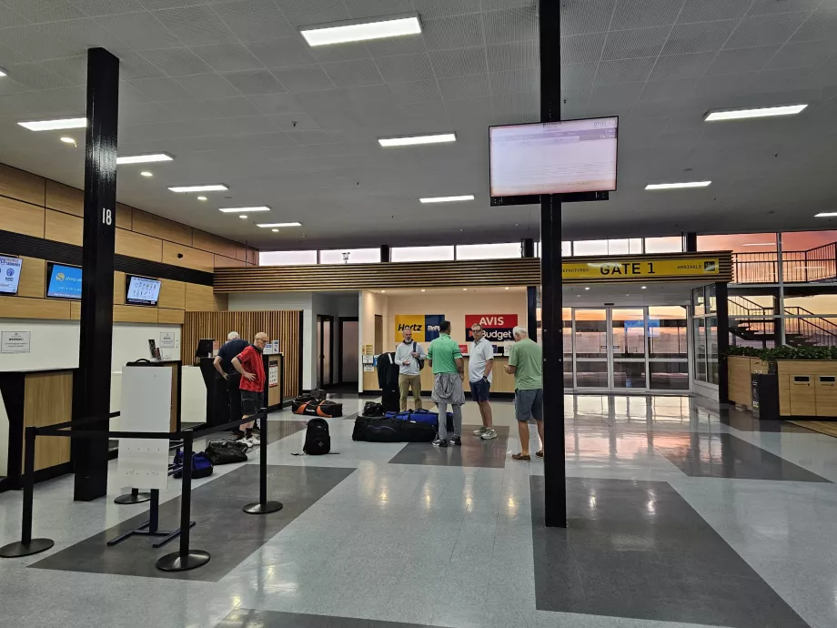 Incheckningshall på Essendon Airport