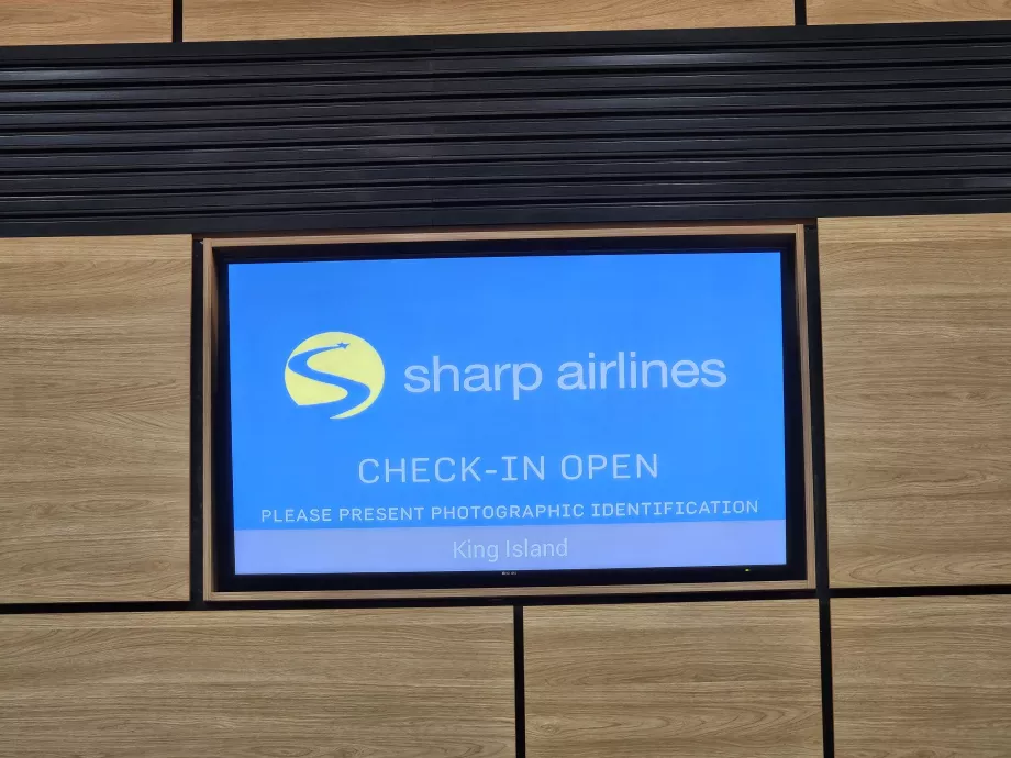 Incheckning på flygplatsen