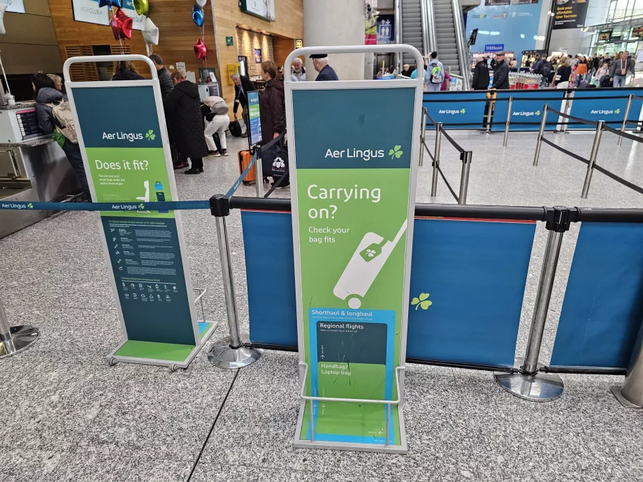 Mall för handbagage