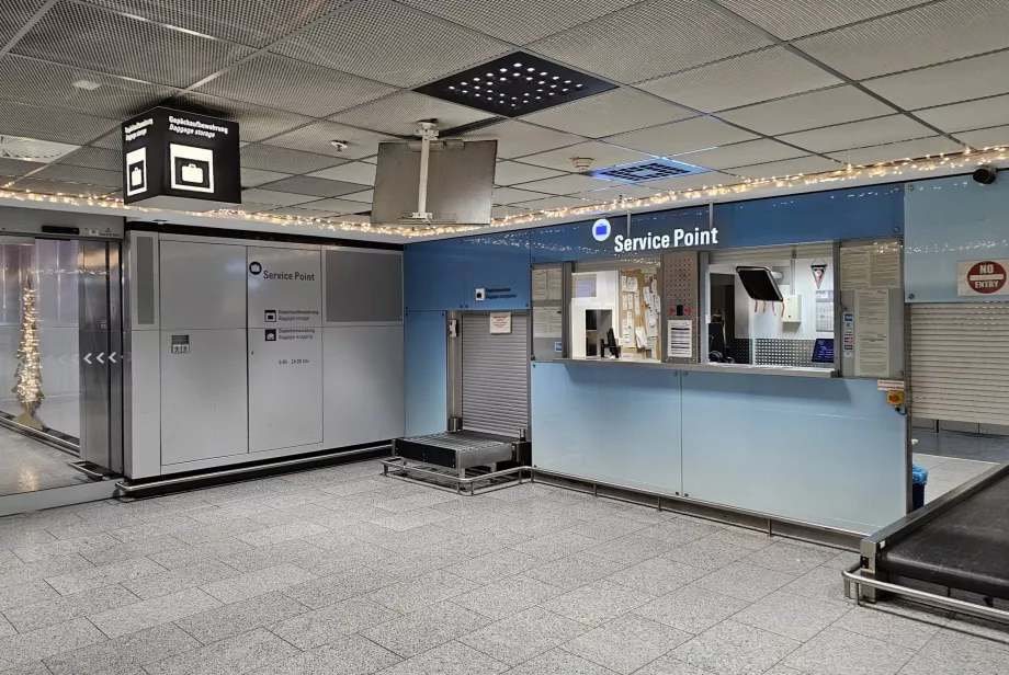 Bagageförvaring, Terminal 1 FRA