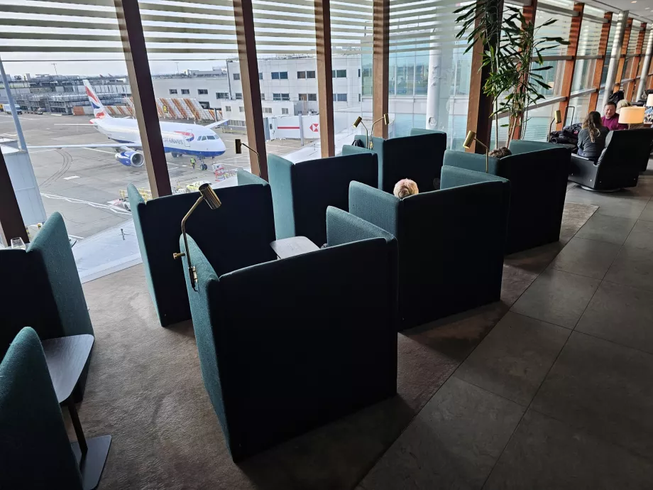 Sittplatser med utsikt