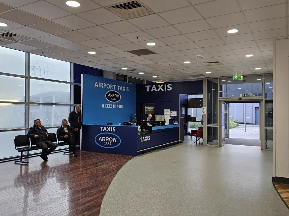Stationer för att beställa taxi