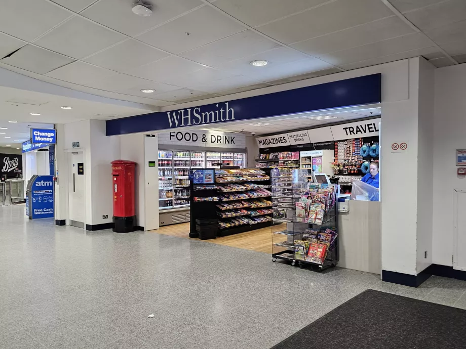 WHSmith, avgångar, East Midlands flygplats