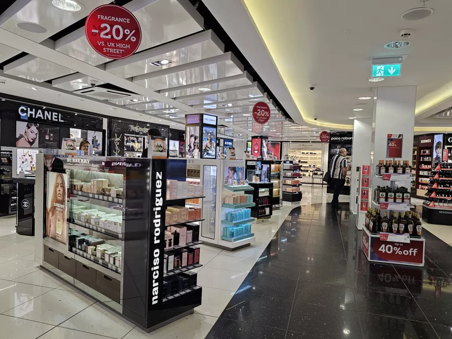 Taxfree-butik, East Midlands Airport