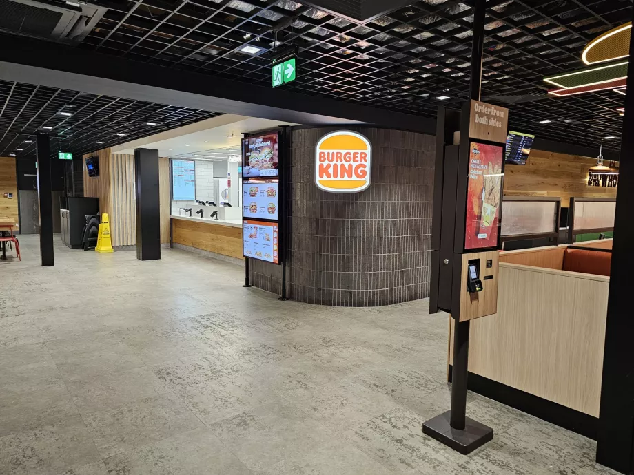 Burger King, EMA Flygplats
