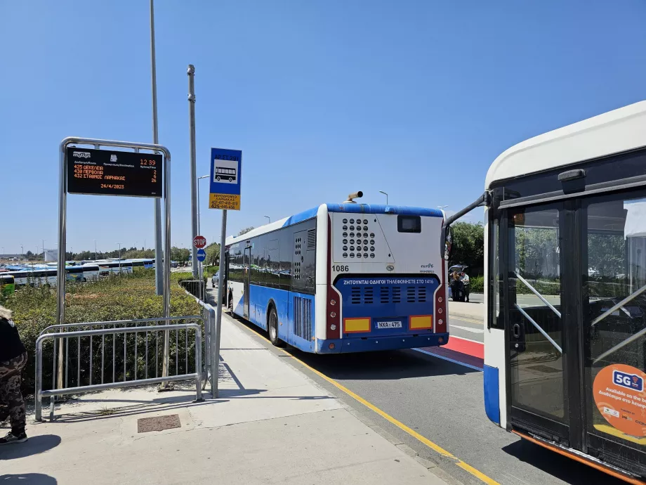 Busshållplats för kollektivtrafik