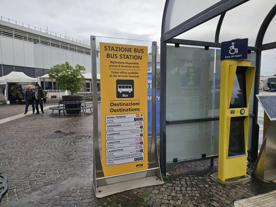 Information om busshållplatser