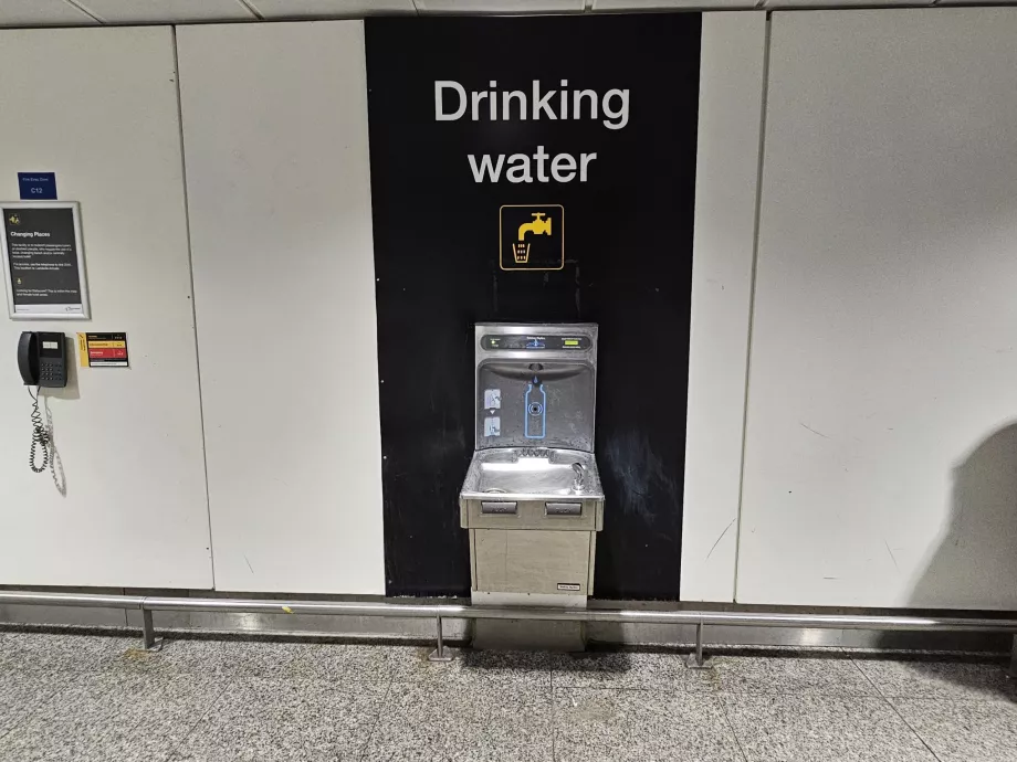 Dricksvatten på flygplatsen STN