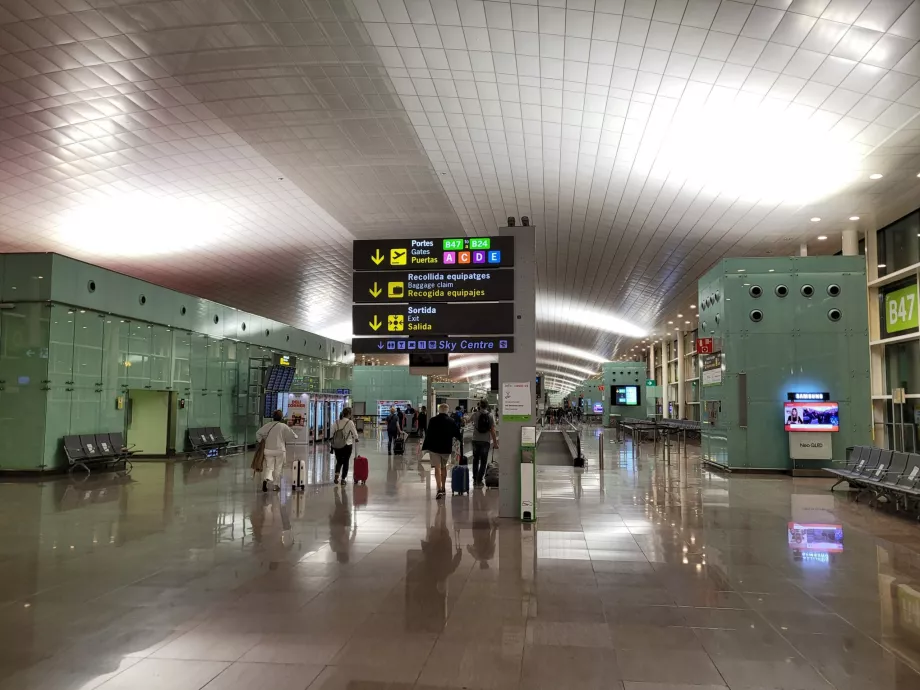 Transitdelen av Terminal 1