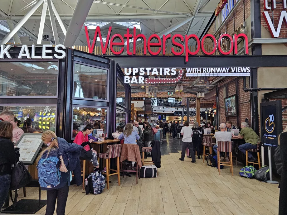 Wetherspoon, transitområde