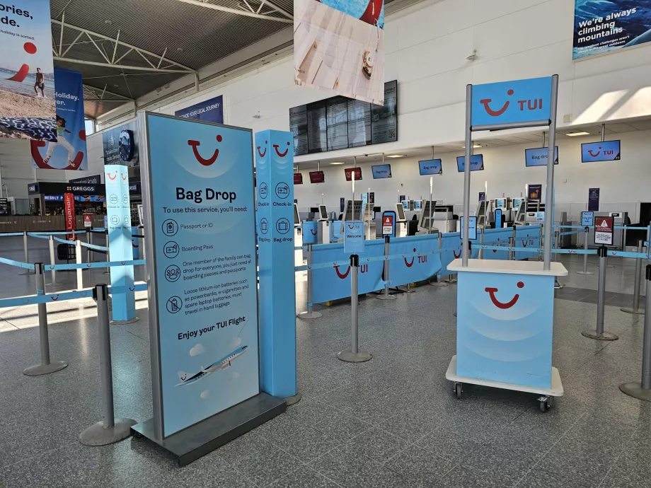 Incheckning, TUI