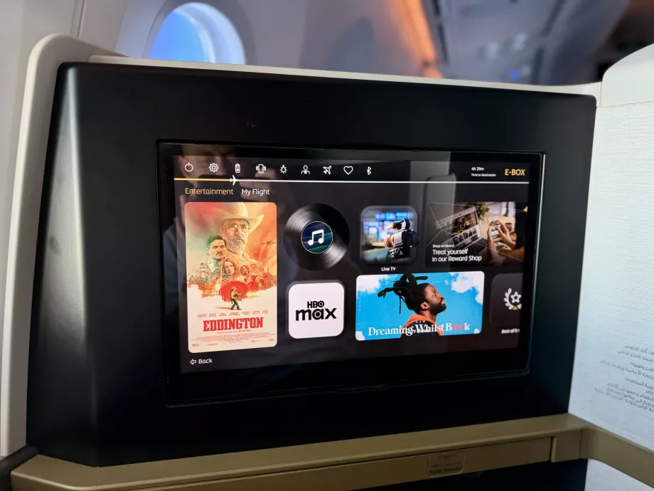 17,3″ 4K-monitor med IFE