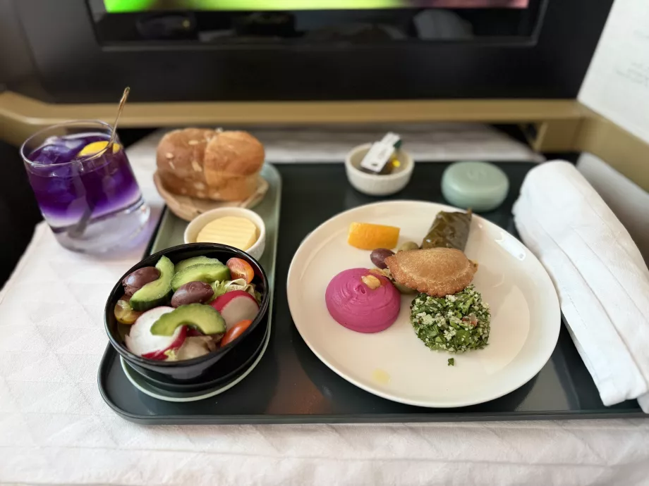 Arabisk mezze och Butterfly Effect-drink