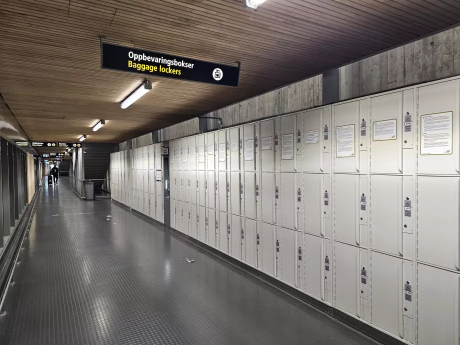 Skåp för förvaring av bagage