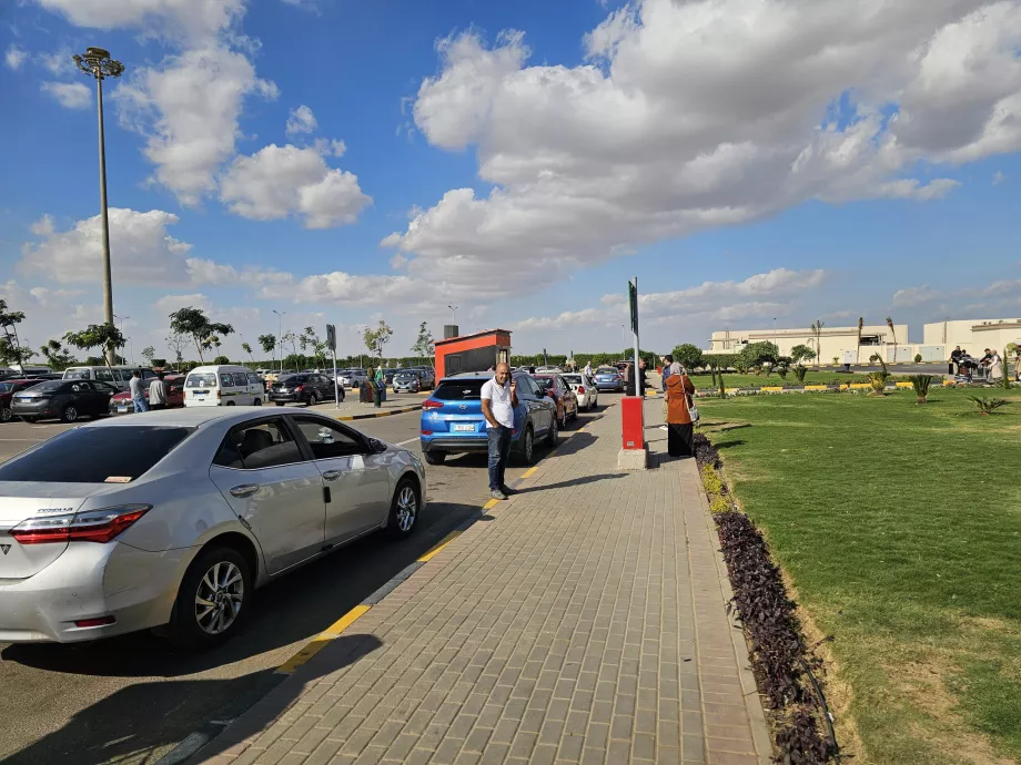 Uber mobilapp bilparkering