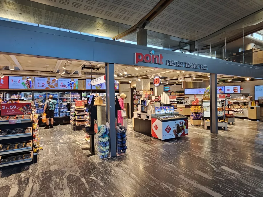 Minimarket Pont, transitzon