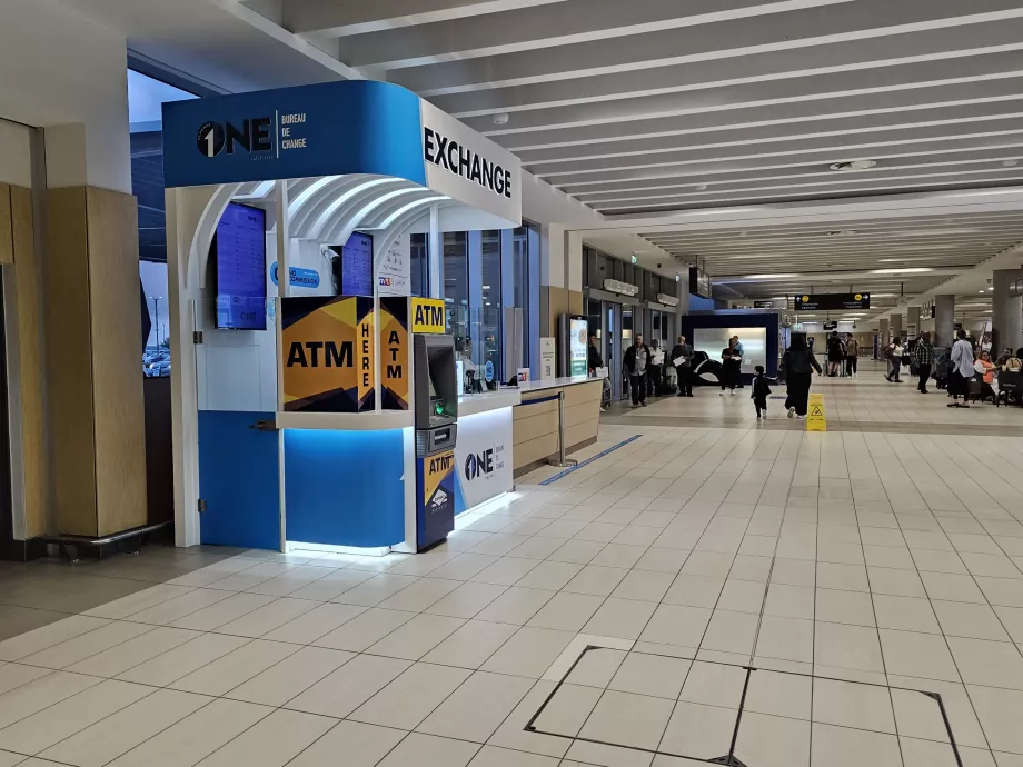 Ofördelaktig ATM på växlingskontoret