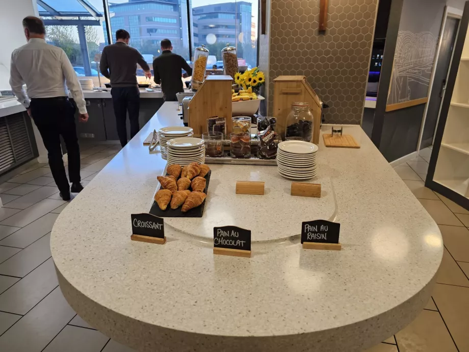 Ramada Encore, frukost