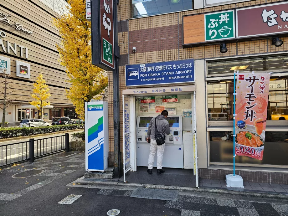 Automatisk bussbiljettmaskin