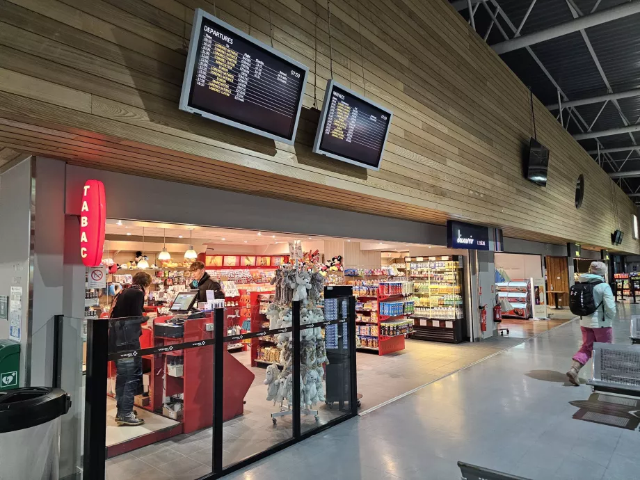 Souvenirbutik, offentlig del