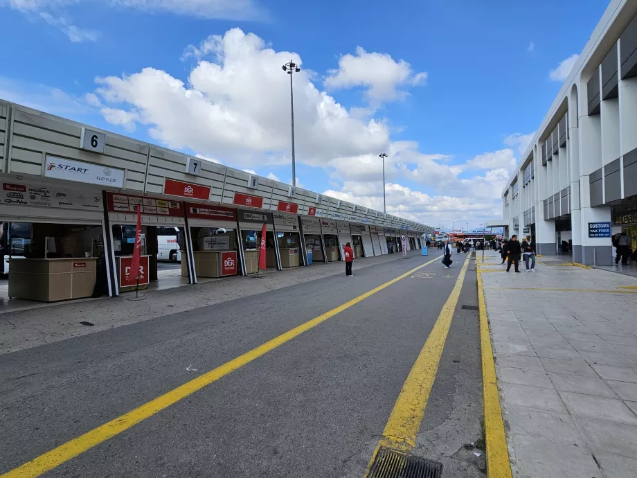 Resebyråkontor, Heraklion flygplats