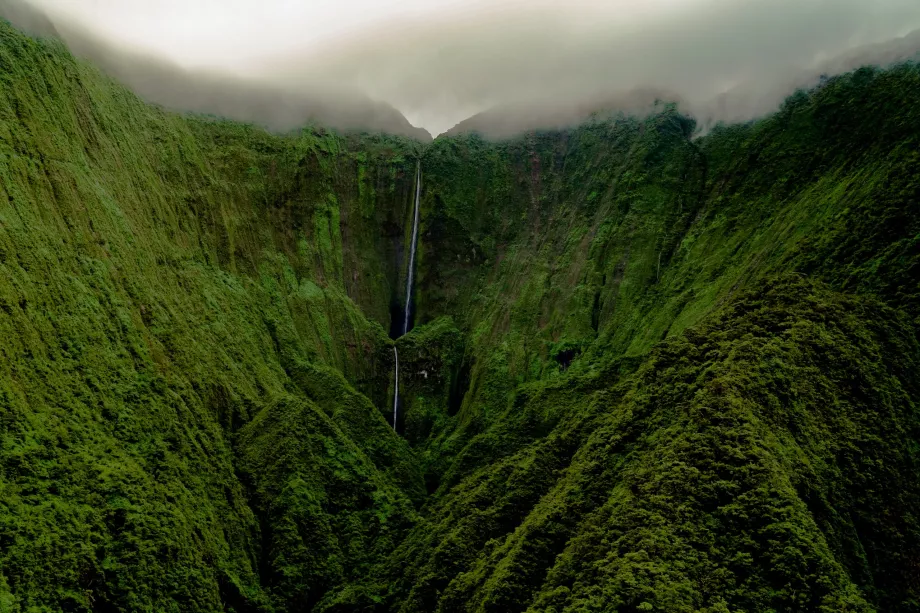 Pu'uka'oku vattenfall