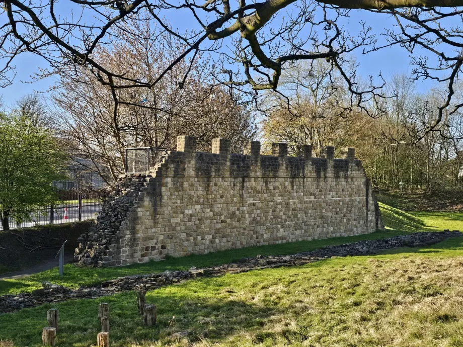 Replik av Hadrianus mur, Segedunum