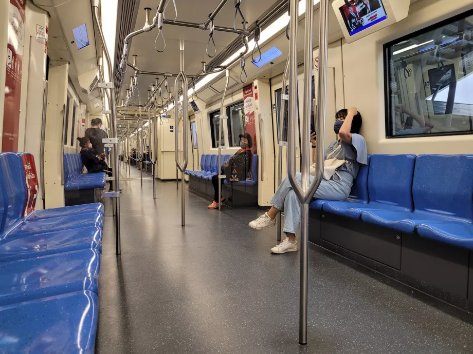 Metro interiör