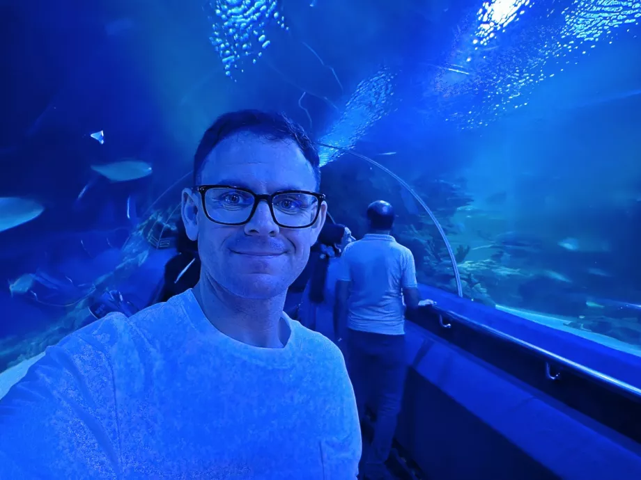 Jag i undervattenstunneln, Aquaria