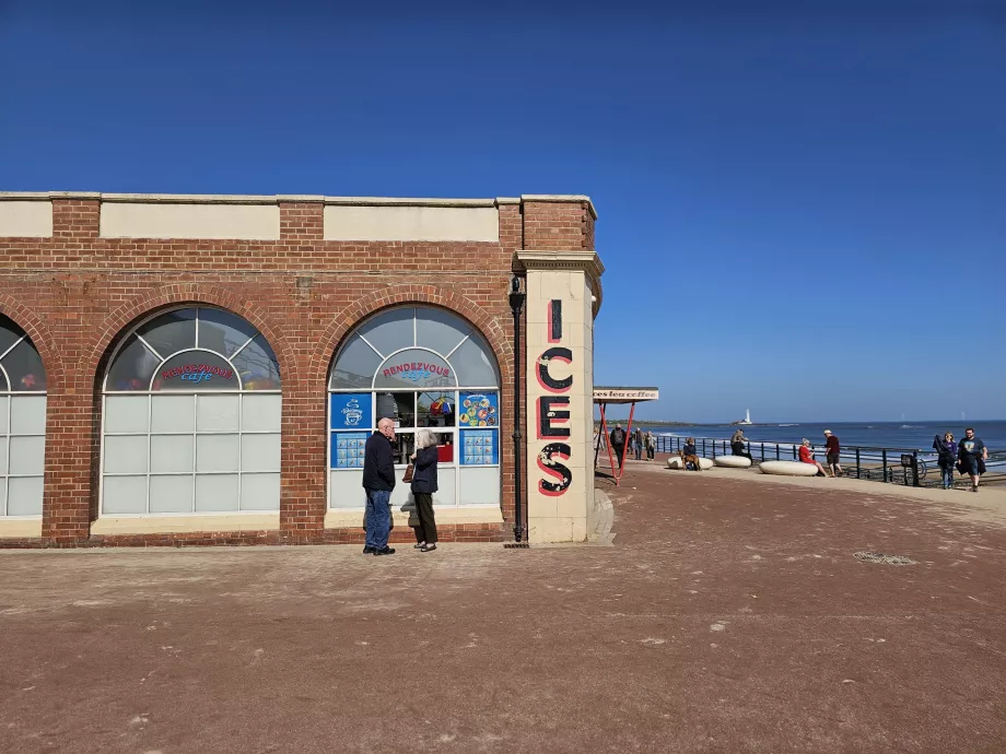 Whitley Bay strandpromenad