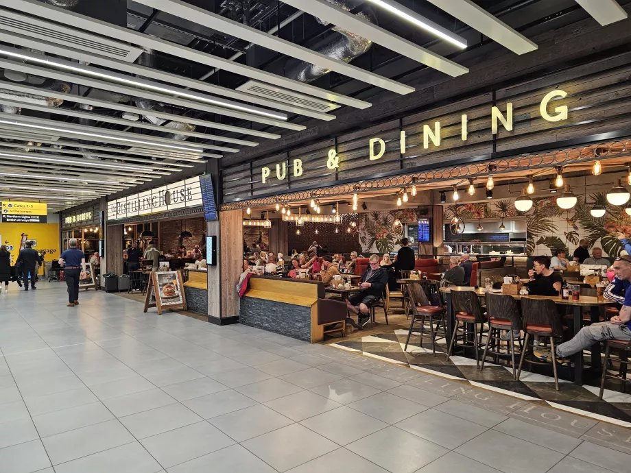Restaurang, transitdel
