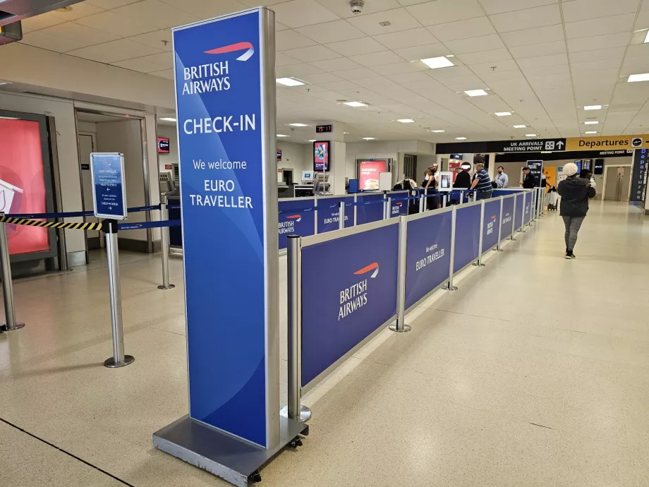 Incheckning på flygplatsen