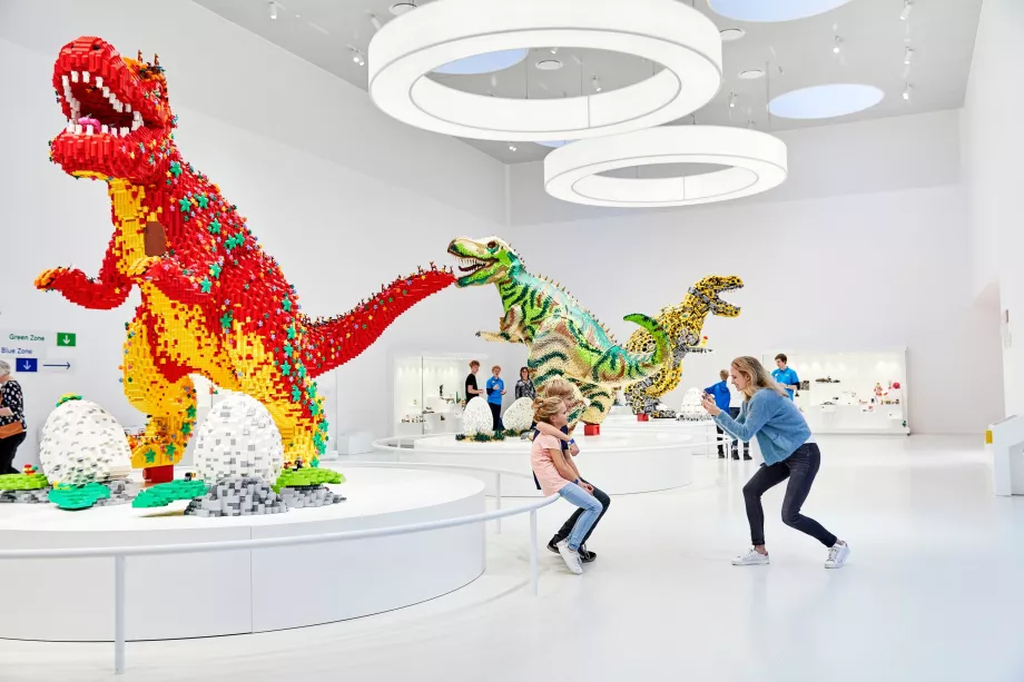 Lego Hus Dinosaurie