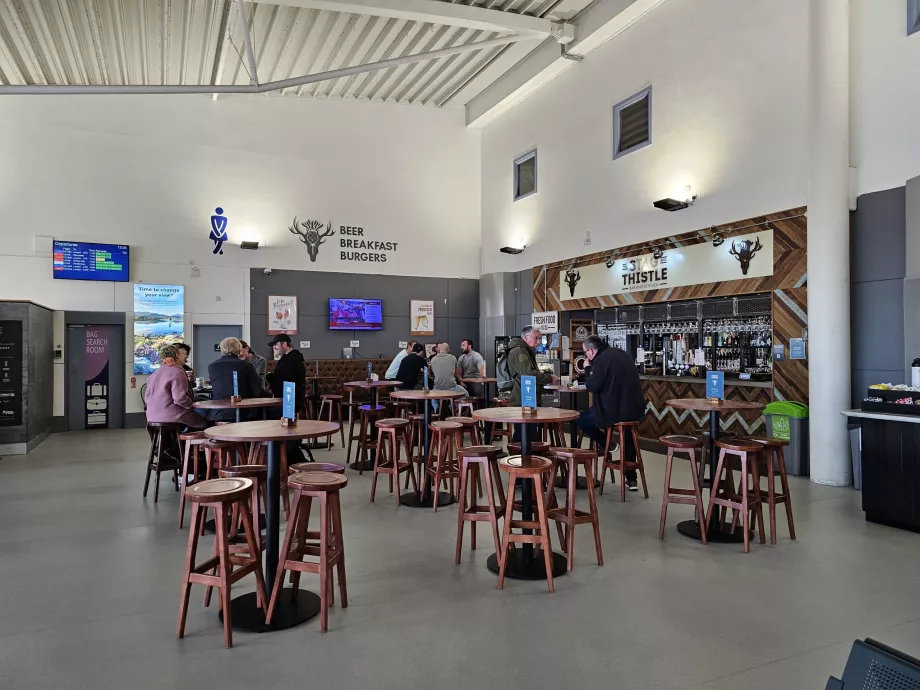 Restaurang i transitavsnittet