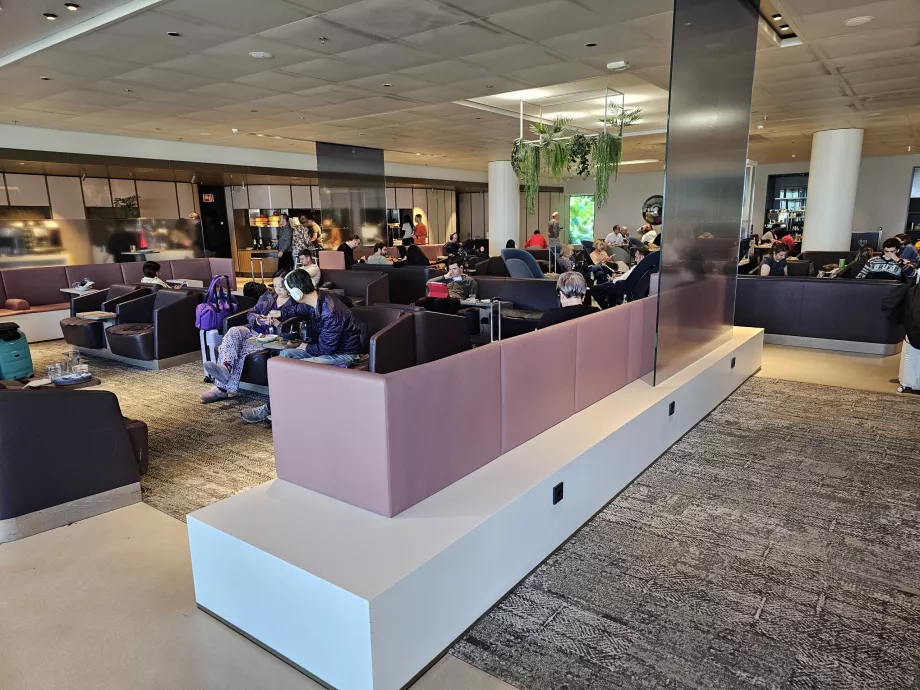 Aspire Lounges övergripande miljö