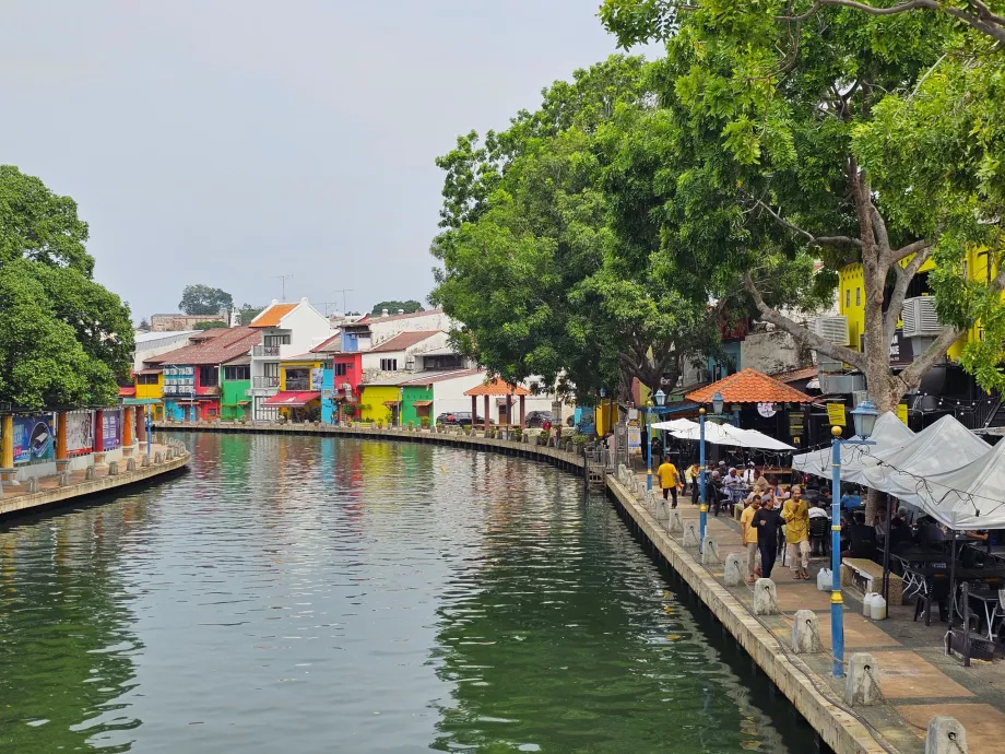 Melaka flodpromenad