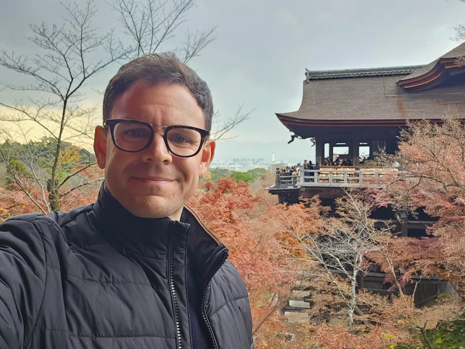 Jag vid Kiyomizu-dera-templet