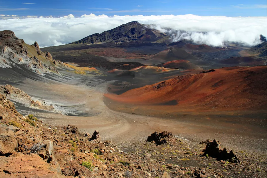 Haleakala krater