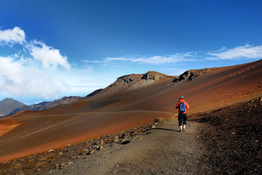 Vandring på Haleakala