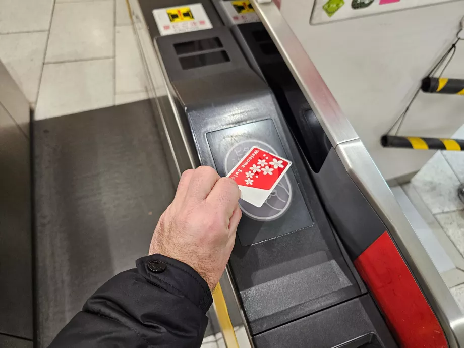 Betalning av biljettpris med IC-kort