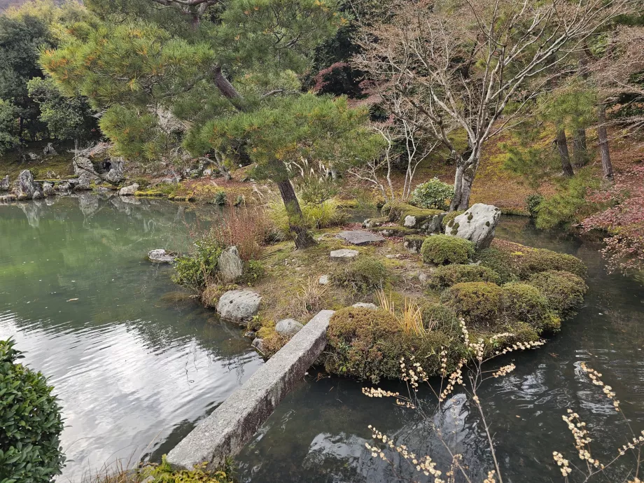Tenryu-ji, trädgårdar