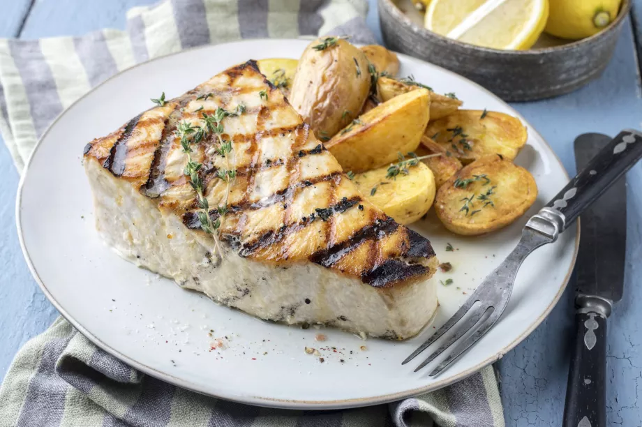 Svärdfiskstek