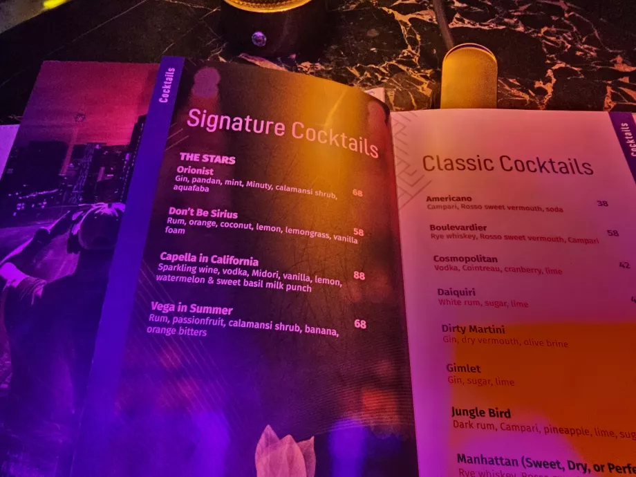 Signature Cocktails i hotellbaren