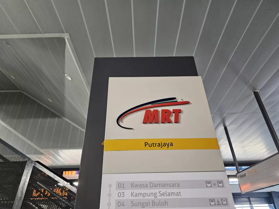Putrajaya Sentral tunnelbanestation