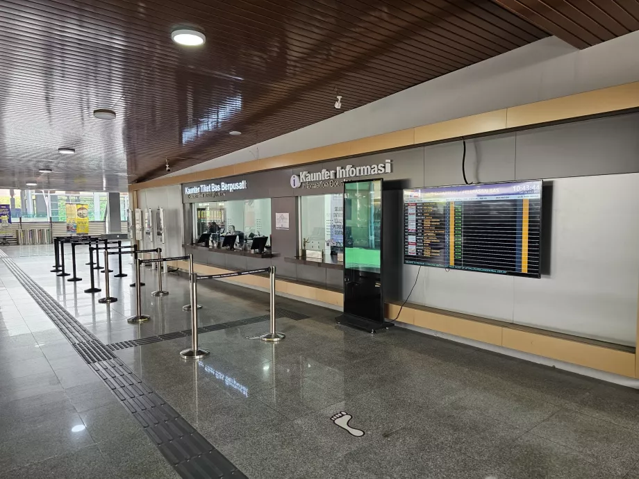 Putrajaya Sentral Station för långdistansbussar